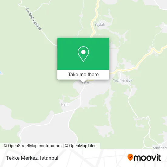 Tekke Merkez map