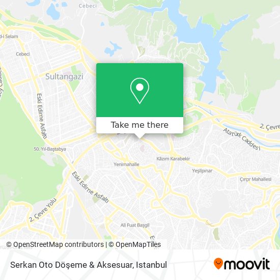 Serkan Oto Döşeme & Aksesuar map