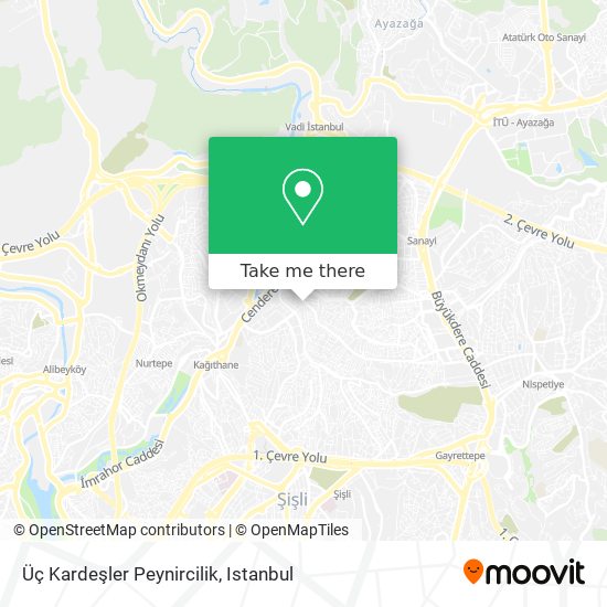 Üç Kardeşler Peynircilik map