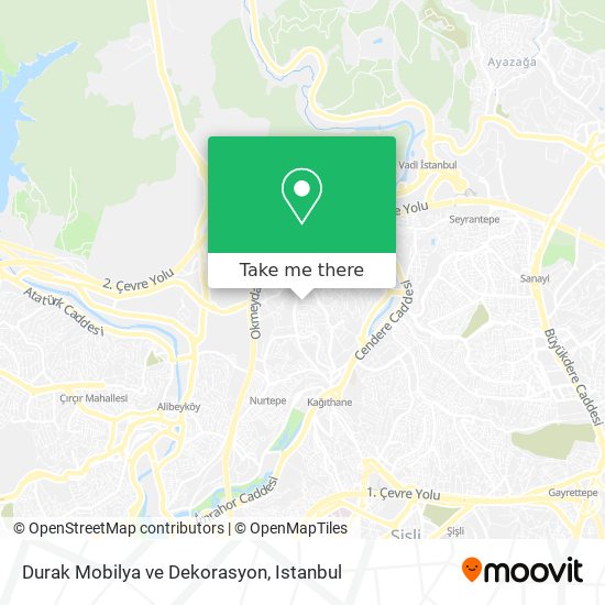 Durak Mobilya ve Dekorasyon map