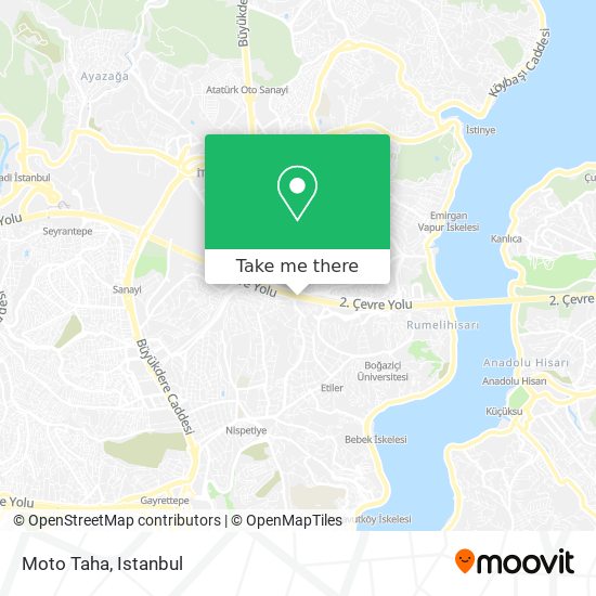 Moto Taha map