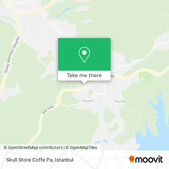 Skull Store Coffe Pa map