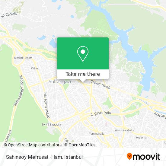 Sahınsoy Mefrusat -Ham map