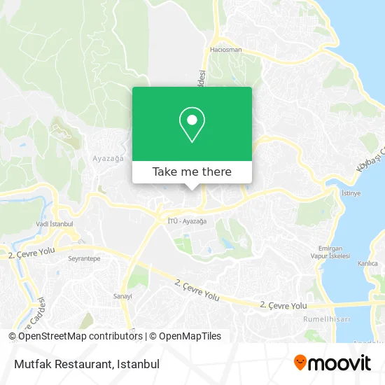 Mutfak Restaurant map