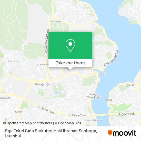 Ege Tekel Gıda Sarkuterı Halıl Ibrahım Sarıboga map