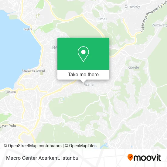 Macro Center Acarkent map