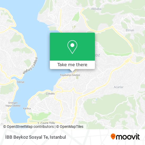 İBB Beykoz Sosyal Te map