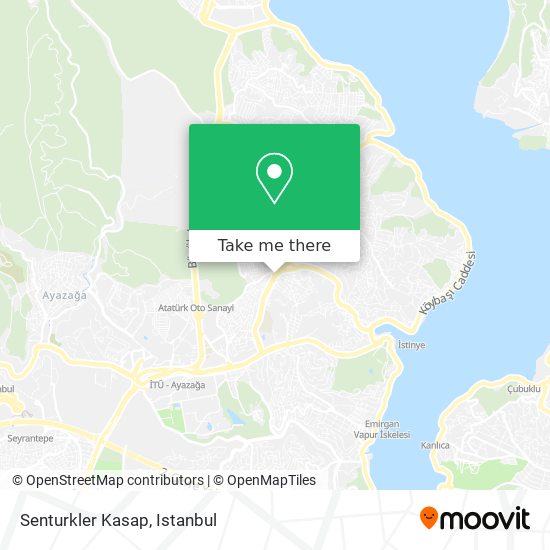 Senturkler Kasap map