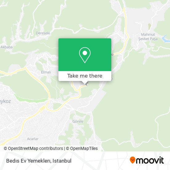 Bedıs Ev Yemeklerı map