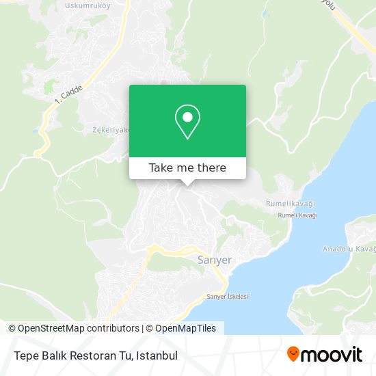 Tepe Balık Restoran Tu map