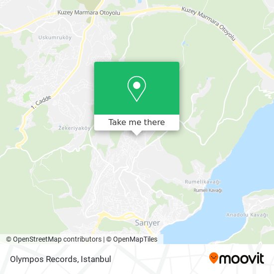 Olympos Records map