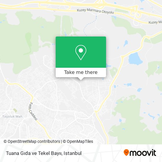 Tuana Gıda ve Tekel Bayıı map