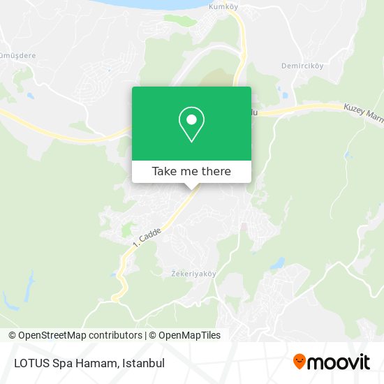 LOTUS Spa Hamam map
