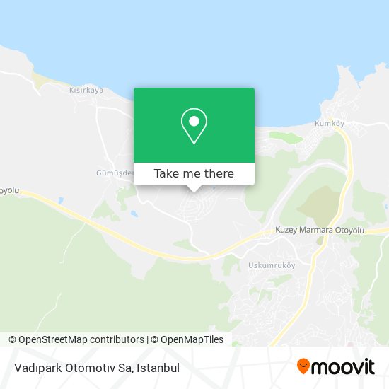 Vadıpark Otomotıv Sa map