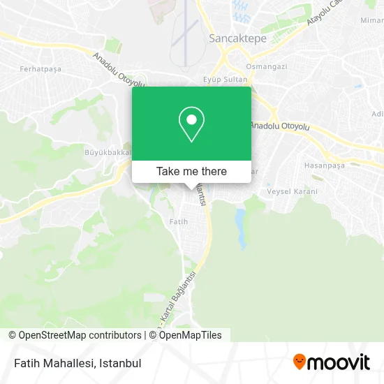 Fatih Mahallesi map