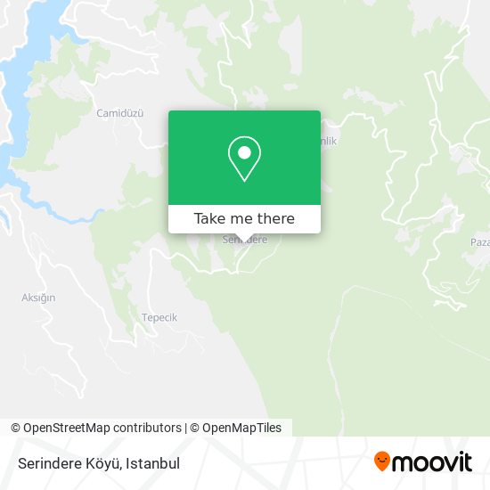 Serindere Köyü map