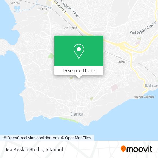 İsa Keskin Studio map