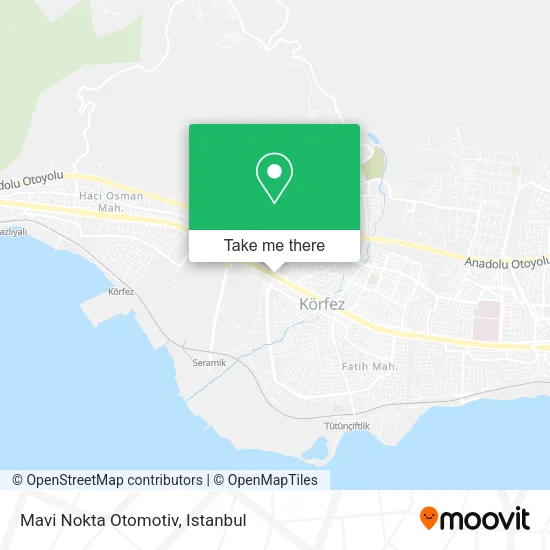 Mavi Nokta Otomotiv map