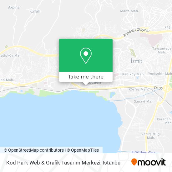 Kod Park Web & Grafik Tasarım Merkezi map