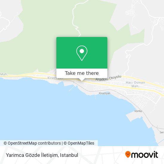 Yarimca Gözde İletişim map