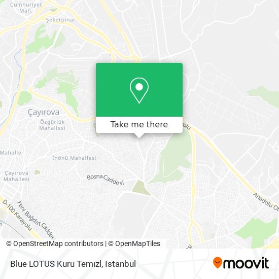 Blue LOTUS Kuru Temızl map