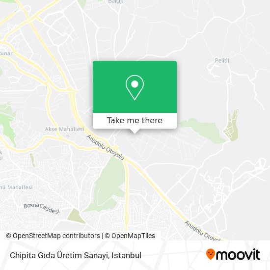 Chipita Gıda Üretim Sanayi map