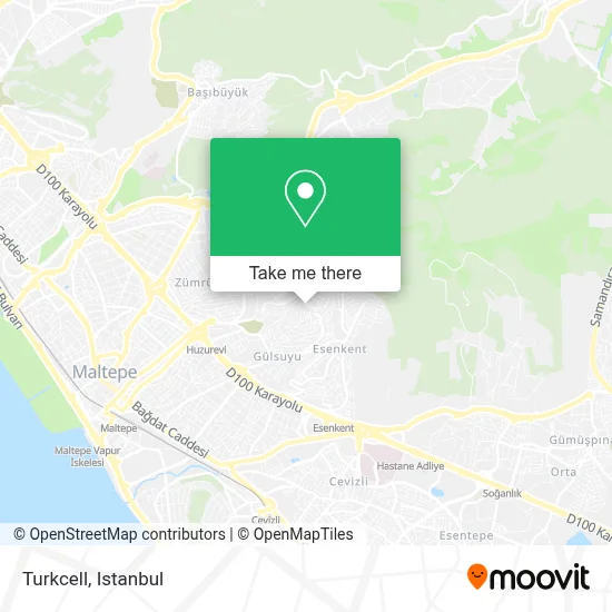 Turkcell map