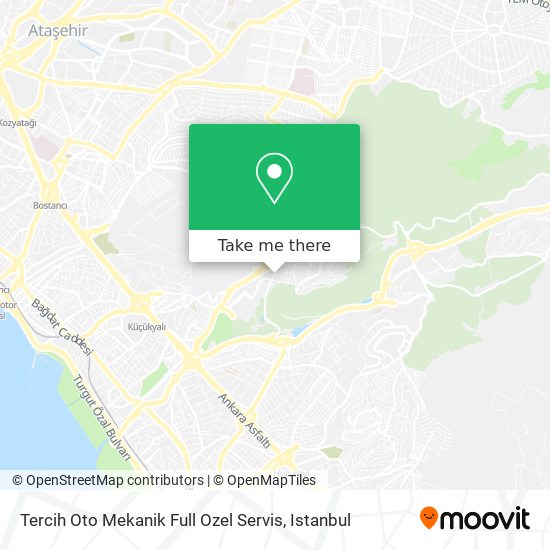 Tercih Oto Mekanik Full Ozel Servis map