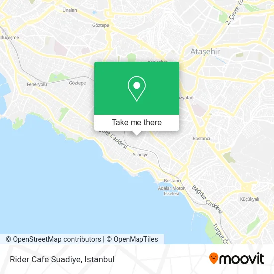 Rider Cafe Suadiye map