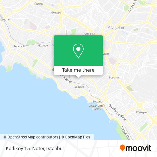Kadıköy 15. Noter map