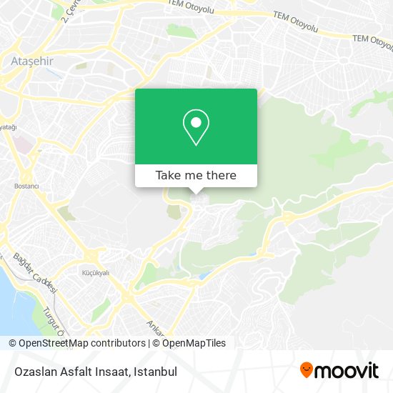 Ozaslan Asfalt Insaat map