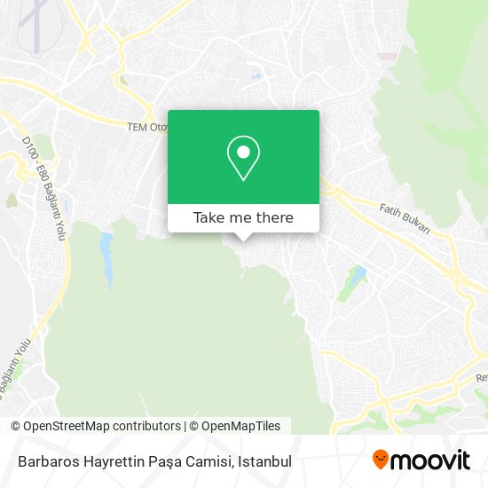 Barbaros Hayrettin Paşa Camisi map