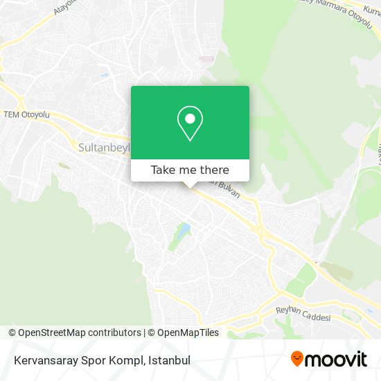 Kervansaray Spor Kompl map