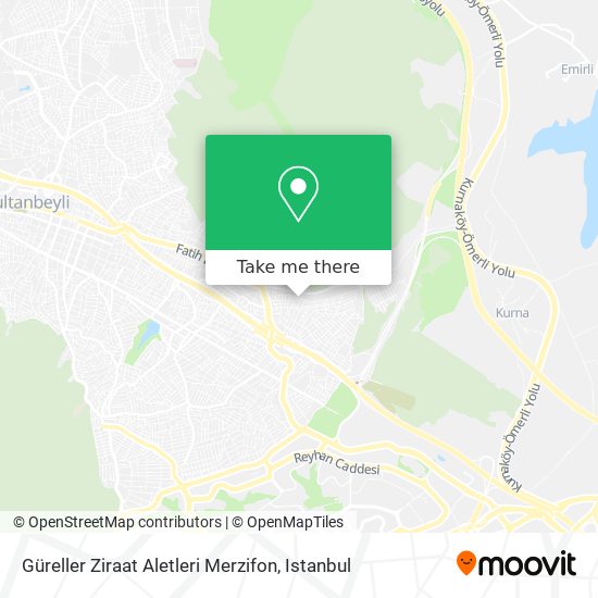 Güreller Ziraat Aletleri Merzifon map