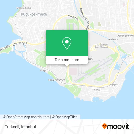 Turkcell map