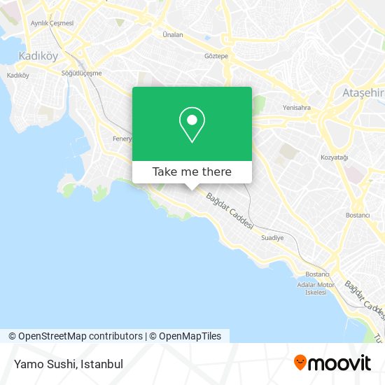 Yamo Sushi map