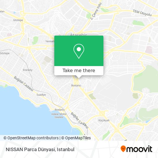 NISSAN Parca Dünyasi map