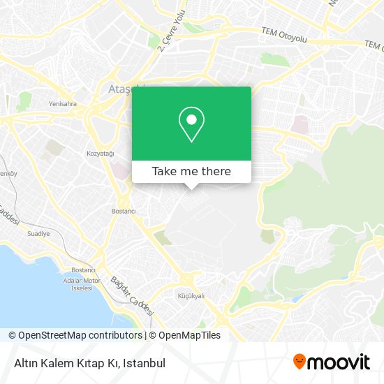 Altın Kalem Kıtap Kı map