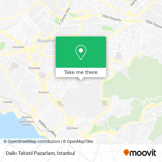 Dalkı Tekstıl Pazarlam map