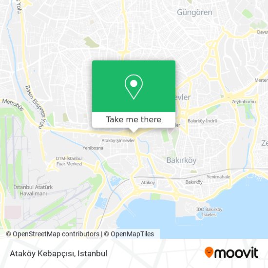 Ataköy Kebapçısı map