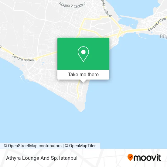 Athyra Lounge And Sp map