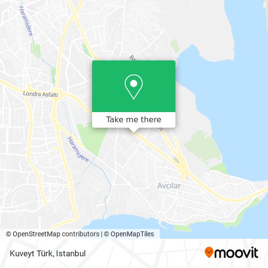 Kuveyt Türk map