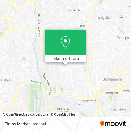 Elmas Market map