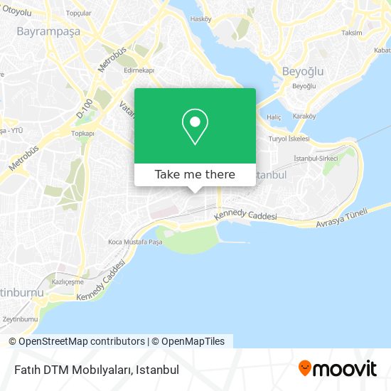 Fatıh DTM Mobılyaları map