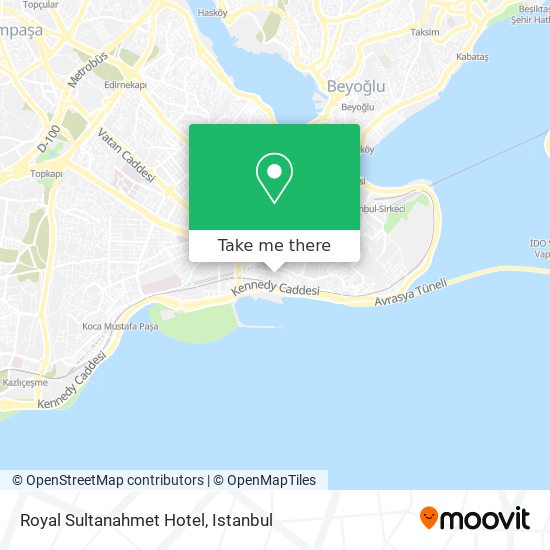 Royal Sultanahmet Hotel map