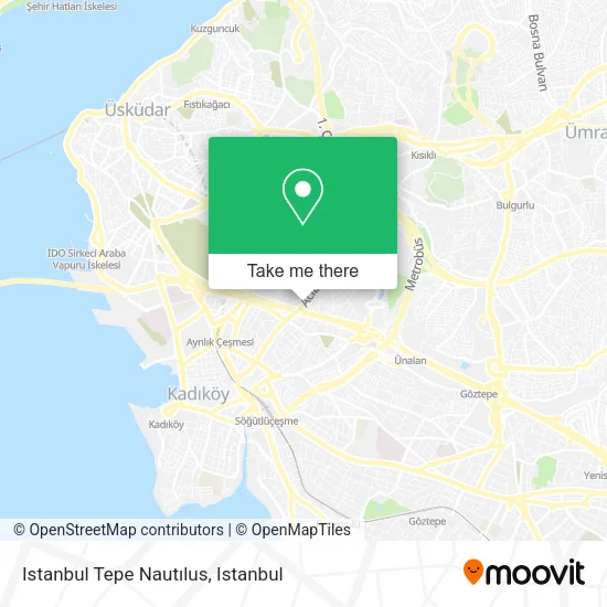 Istanbul Tepe Nautılus map