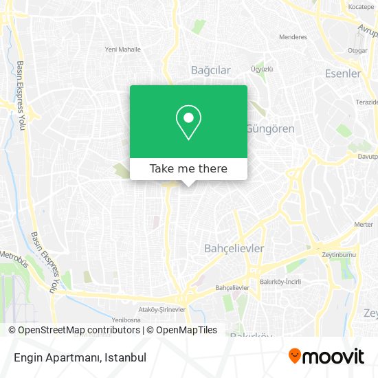 Engin Apartmanı map