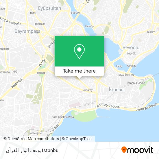 وقف أنوار القرآن map