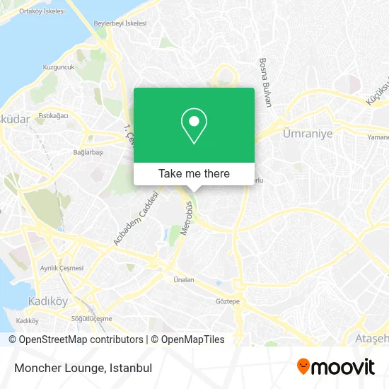 Moncher Lounge map