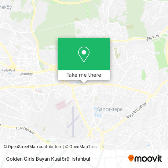 Golden Gırls Bayan Kuaförü map